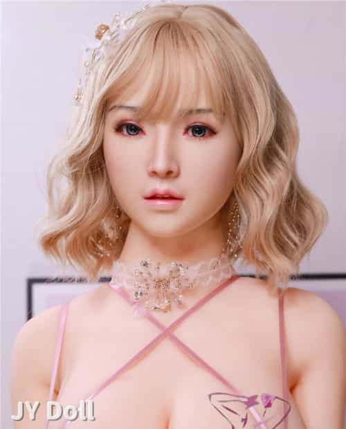 シリコン製娃娃头+TPE身体 JY Doll 171cm H-CUP 嬌 最新图片Sメイク付き