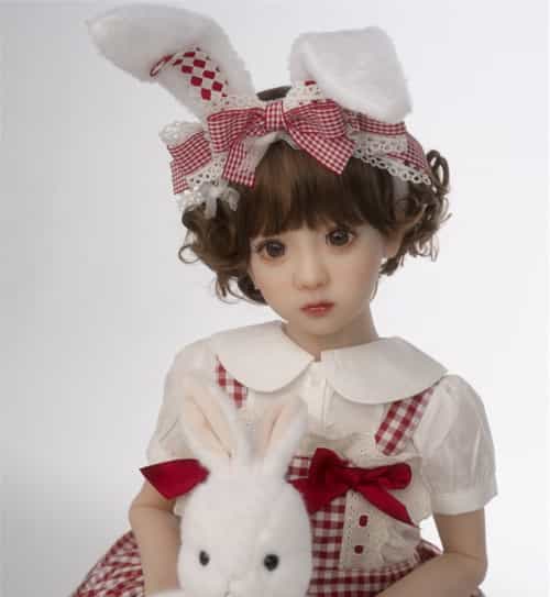 实体娃娃 AXB Doll 108cm 平胸 TB10R头部 身体はリアルメイク付き
