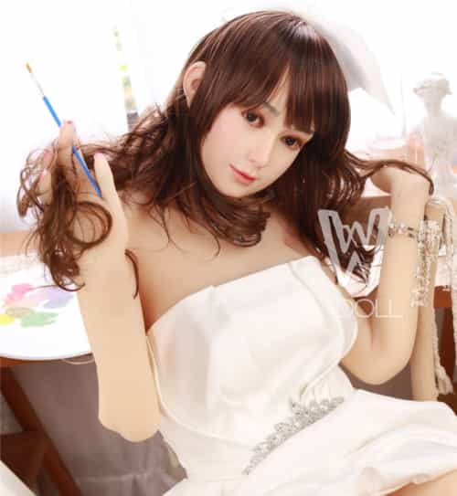 シリコン製娃娃头+TPE身体 WM Dolls 163cm D-CUP シリコン头部 #4