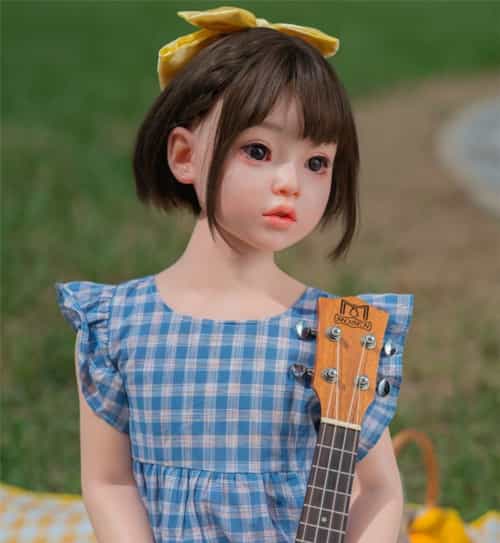 ロリドール 110cm #G58 头部 实体娃娃 WAXDOLL リアルメイク付き