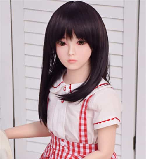 实体娃娃 WAXDOLL 100cm 平胸 #G26头部