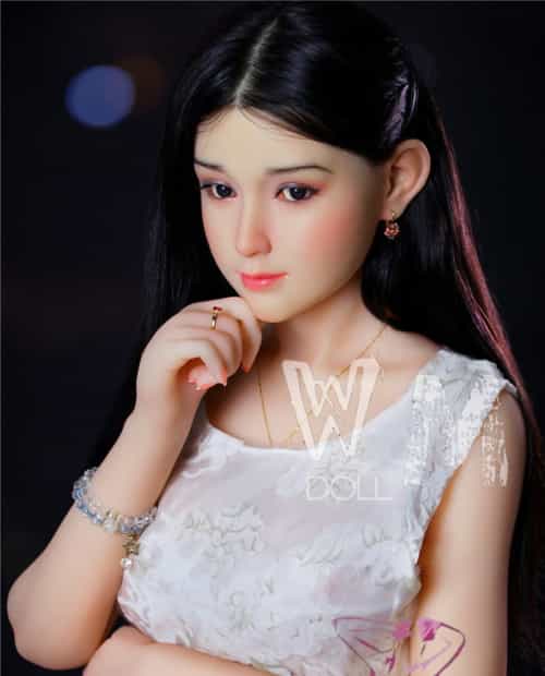 シリコン製娃娃头+TPE身体 WM Dolls 164cm D-Cup シリコン头部 #4