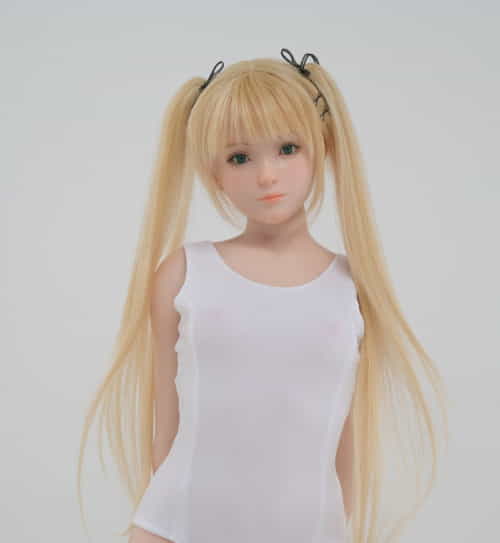 7kg 实体娃娃 WAXDOLL 85cm 平胸 #GF05头部 リアルメイク付き