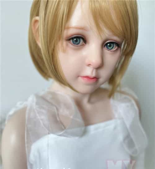 全硅胶材质 新品发布 138cm AA-CUP My Loli Waifu 略称MLWロり系实体娃娃Alice娃娃头 メイク選択可能