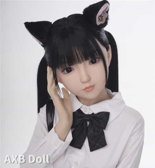 140cm 半身 GE15(Momo)硅胶头娃娃头+TPE身体 实体娃娃 AXB Doll 身体はリアルメイク付き
