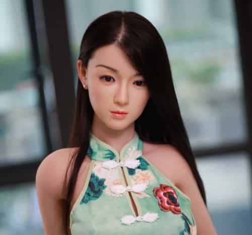 シリコン製娃娃头+TPE身体 JY Doll 157cm 小柔