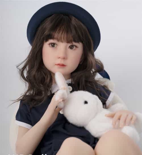 GB06头部 110cm 平胸 シリコン製娃娃头+TPE身体 实体娃娃 AXB Doll