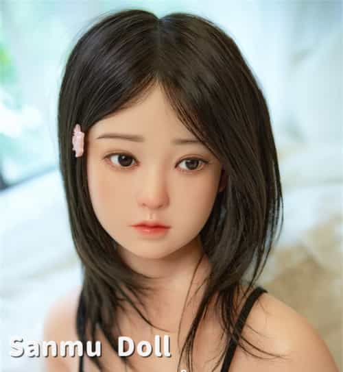 全硅胶材质 Sanmu doll 138cm B-CUP #S46 头部 可愛い 实体娃娃