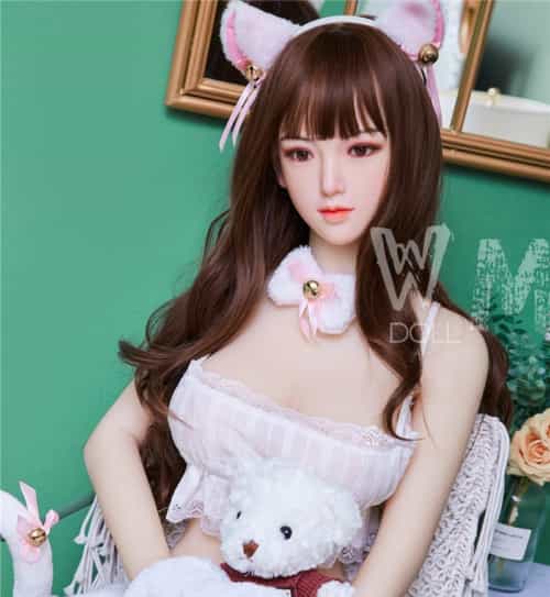 158cm E-CUP シリコン头部 #3 シリコン製娃娃头+TPE身体 WM Dolls