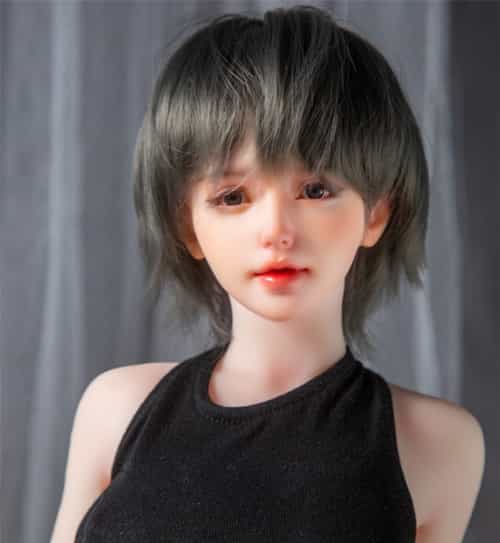 シリコン製实体娃娃 Qita Doll ミニドール 60cm 晓柒 セックス可能 軽量化 2㎏