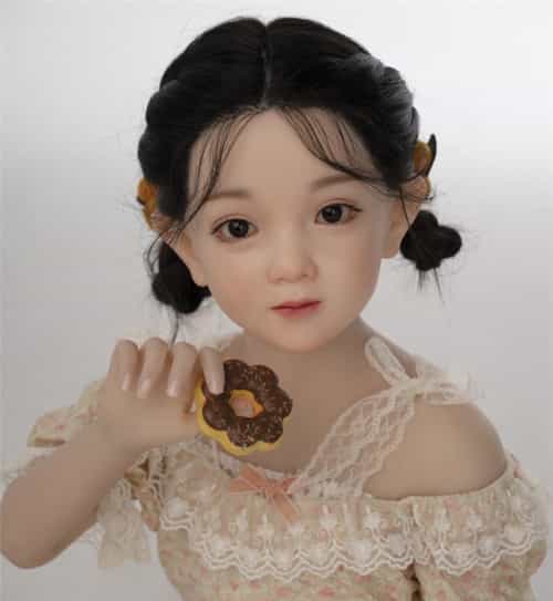 GB16头部 110cm 平胸 シリコン製娃娃头+TPE身体 实体娃娃 AXB Doll