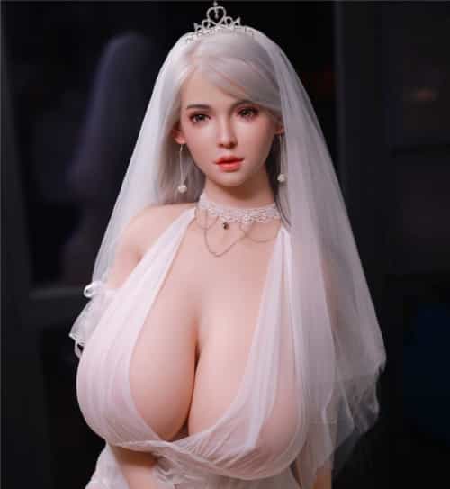 JY Doll 170cm 巨乳 南茜 シリコン製娃娃头+TPE身体 Sメイク付き