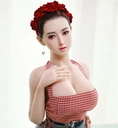JY Doll 157cm バスト大 秀婕(Xiujie) シリコン製娃娃头+TPE身体 Sメイク付き