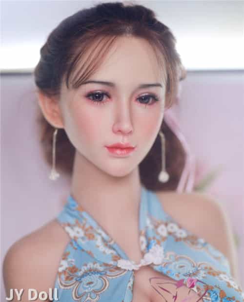 シリコン製娃娃头+TPE身体 JY Doll 161cm E-CUP 小诺 最新图片Sメイク付き