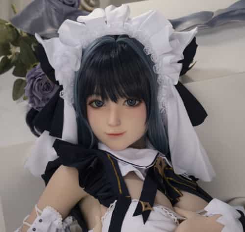 140cm バスト大 GD22 最新作硅胶头娃娃头+TPE身体 实体娃娃 AXB Doll 身体はリアルメイク付き