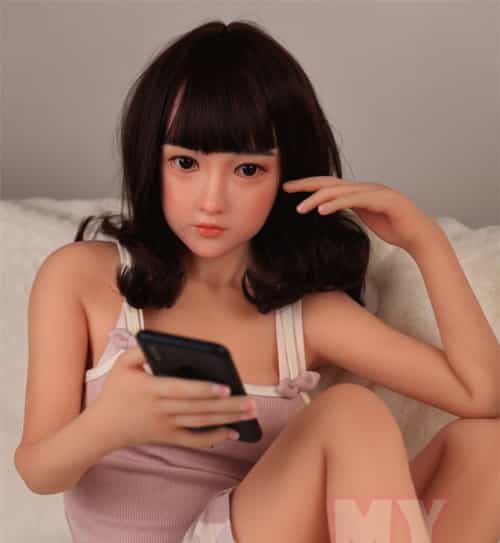硅胶材质陽葵Haruki娃娃头 My Loli Waifu 略称MLWロり系实体娃娃 138cmB-CUP 