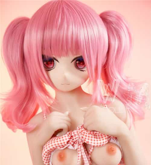动漫卡通娃娃 ソフトビニール製头部+TPE身体WM Dolls 146cm Mini Y002头部