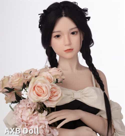140cm 半身 GD13硅胶头娃娃头+TPE身体 实体娃娃 AXB Doll 身体はリアルメイク付き