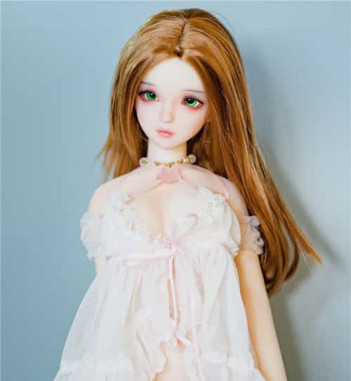 60cm ミニドール 草莓(Caomei)头部 实体娃娃 JY Doll 肌色&眼球色&メイク&ウィッグは宣材写真と同じ