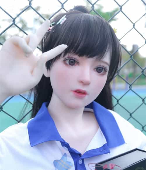 高級TPE製 145cmD-CUP 小鱼（Xiaoyu）实体娃娃 体重25kg 肌色＆眼球色＆メイクは宣材写真と同じ
