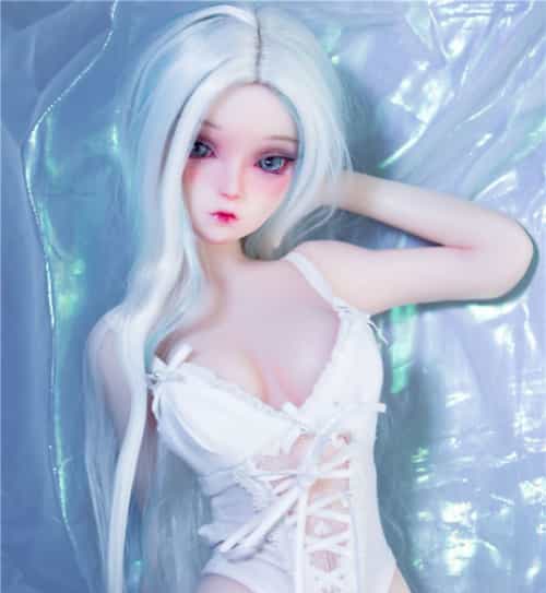 60cm ミニドール 冰梅(Bingmei)头部 实体娃娃 JY Doll 肌色&眼球色&メイク&ウィッグは宣材写真と同じ