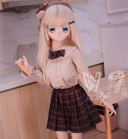 138cm Mini Y003头部 动漫卡通娃娃 ソフトビニール製头部+TPE身体WM Dolls