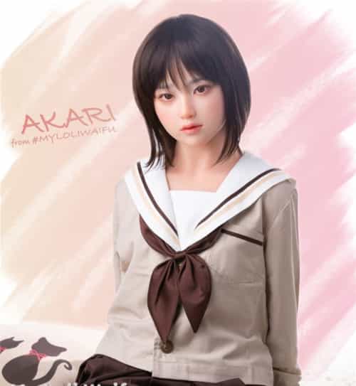 明莉Akari娃娃头 My Loli Waifu 略称MLWロり系实体娃娃 145cmA-CUP