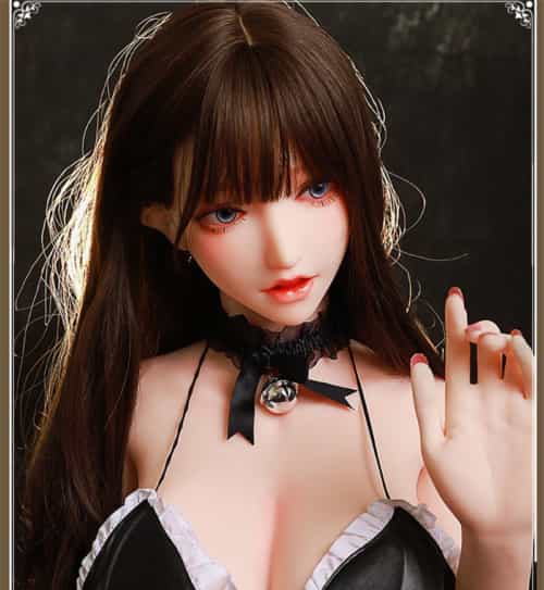 高級TPE製 163cm H-CUP  Lisa#娃娃头 实体娃娃 体重35kg 肌色＆眼球色＆メイクは宣材写真と同じ