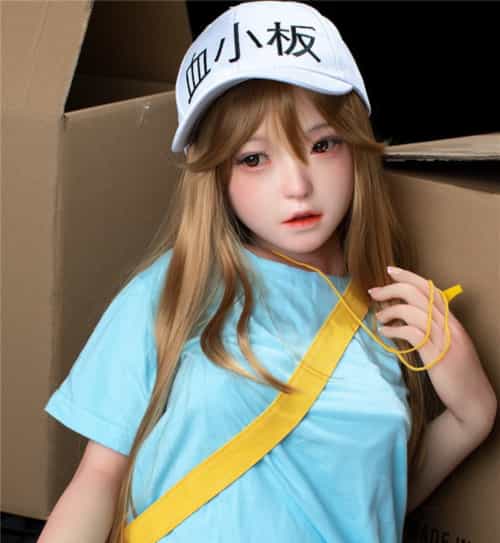 实体娃娃 140cm B-CUP  #8娃娃头 高級シリコン娃娃头